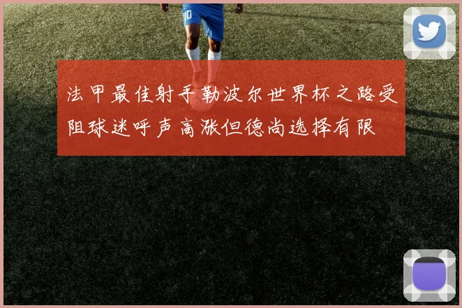 法甲最佳射手勒波尔世界杯之路受阻球迷呼声高涨但德尚选择有限